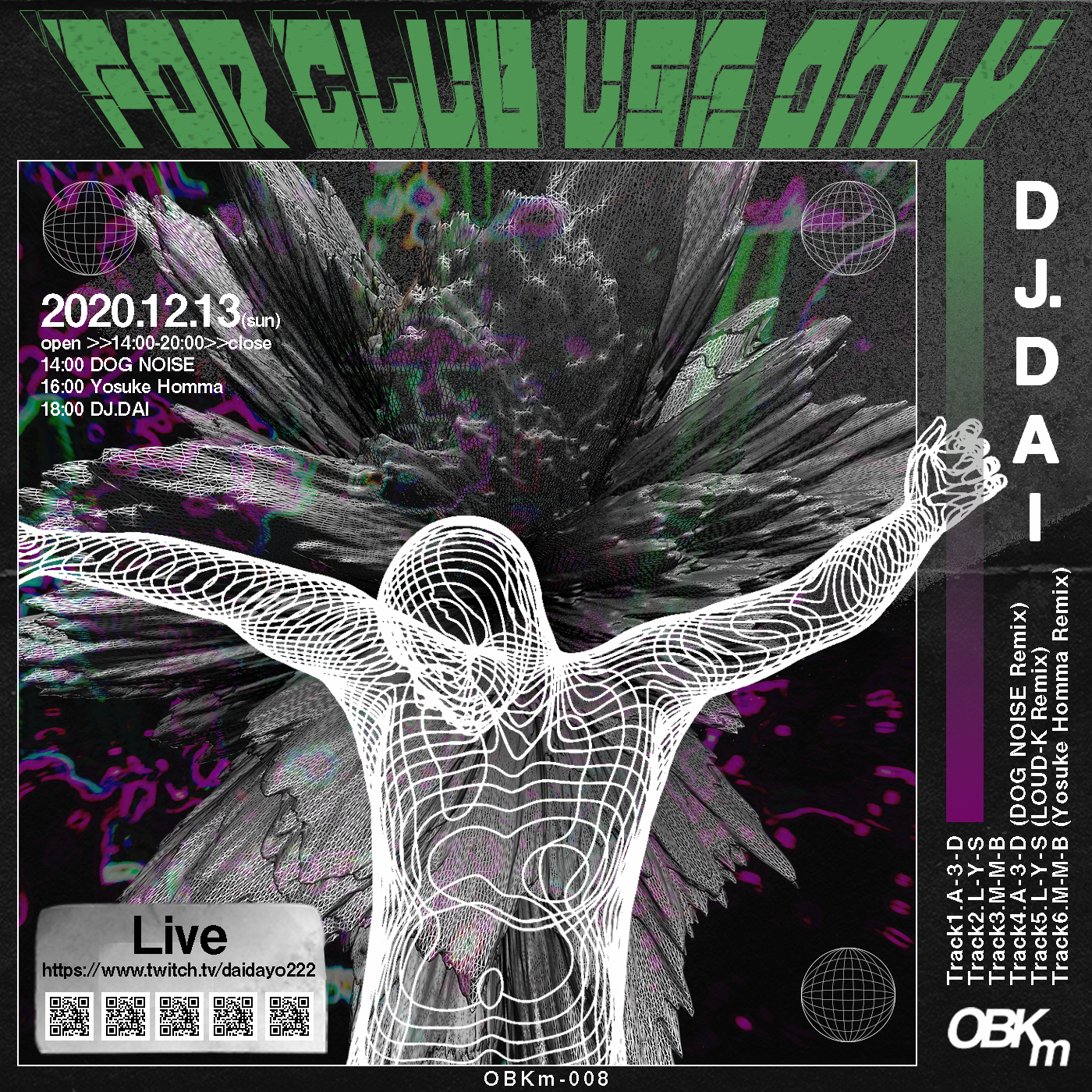 FOR CLUB USE ONLY Release Stream